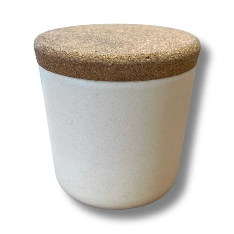 Bocal avec couvercle - Fibres de bambou