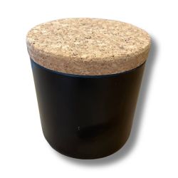 Bocal avec couvercle en liège - Fibre de bambou