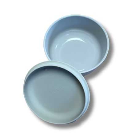 Boîte à goûter "Store & Go" en fibre de bambou – Gris Clair (750 ml)