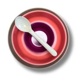 Set de vaisselle 4 pièces "Bambino" - Fibre de bambou