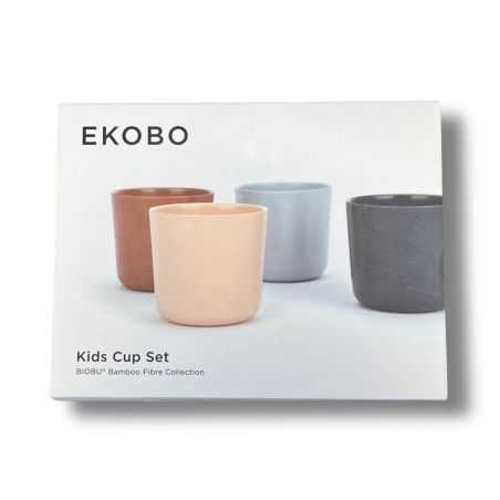 Set de 4 gobelets - Fibre de bambou