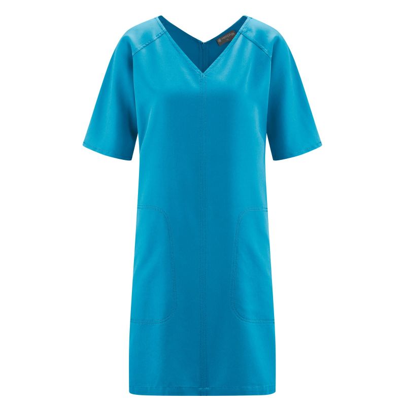 Robe fluide col V - Lyocell de chanvre