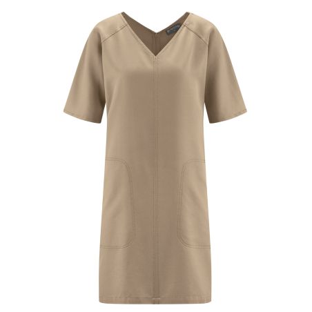 Robe fluide col V - Lyocell de chanvre