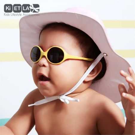 Lunettes de soleil bébé "Diabola" 0-18 mois – Jaune