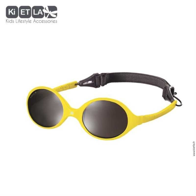 Lunettes de soleil bébé "Diabola" 0-18 mois – Jaune Lunettes de soleil bébé "Diabola" 0-18 mois – Jaune