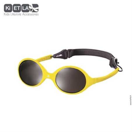 Lunettes de soleil bébé "Diabola" 0-18 mois – Jaune