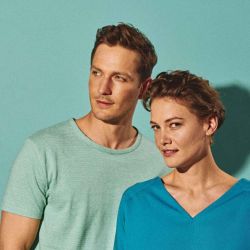 Robe fluide col V - Lyocell de chanvre