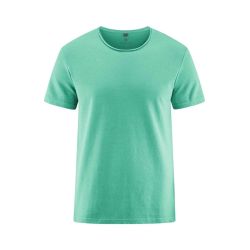 T-shirt à ourlet roulé - Chanvre et coton bio