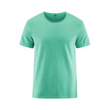 T-shirt à ourlet roulé - Chanvre et coton bio