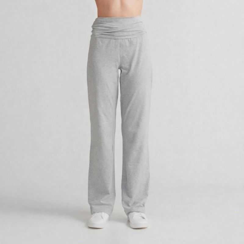 Pantalon jogging à taille repliable - Coton bio