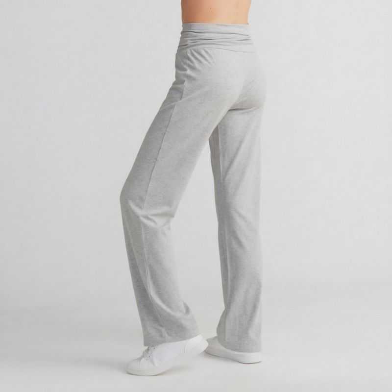 Pantalon jogging à taille repliable - Coton bio