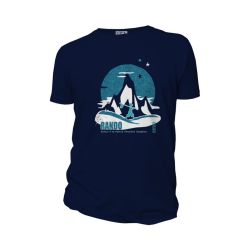 T-shirt "RANDO" manches courtes, 100% coton bio
