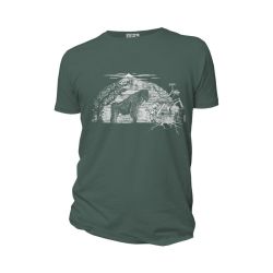 T-shirt "GARE AU GORILLE" manches courtes, 100% coton bio