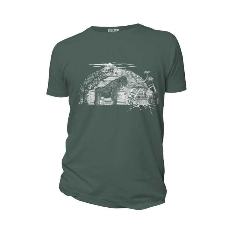 T-shirt "GARE AU GORILLE" manches courtes, 100% coton bio