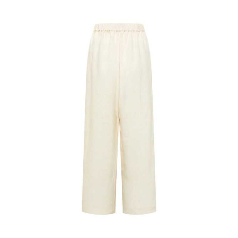 Pantalon large "ROOXY" - 100% Lin