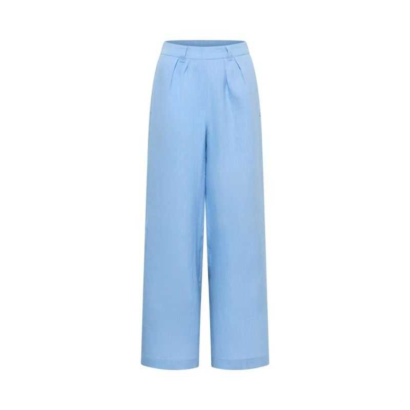 Pantalon large "ROOXY" - 100% Lin