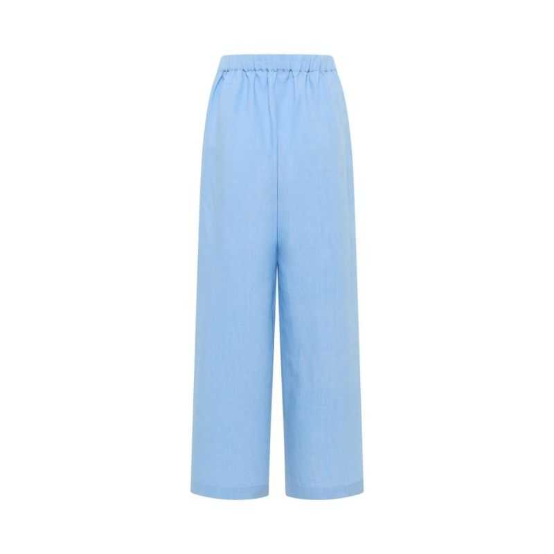 Pantalon large "ROOXY" - 100% Lin