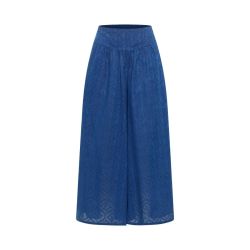 Pantalon ample "SONIAA" brodé - 100% Coton bio