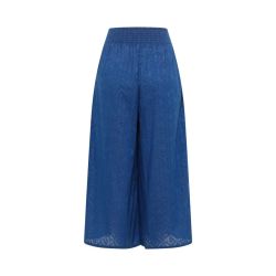 Pantalon ample "SONIAA" brodé - 100% Coton bio