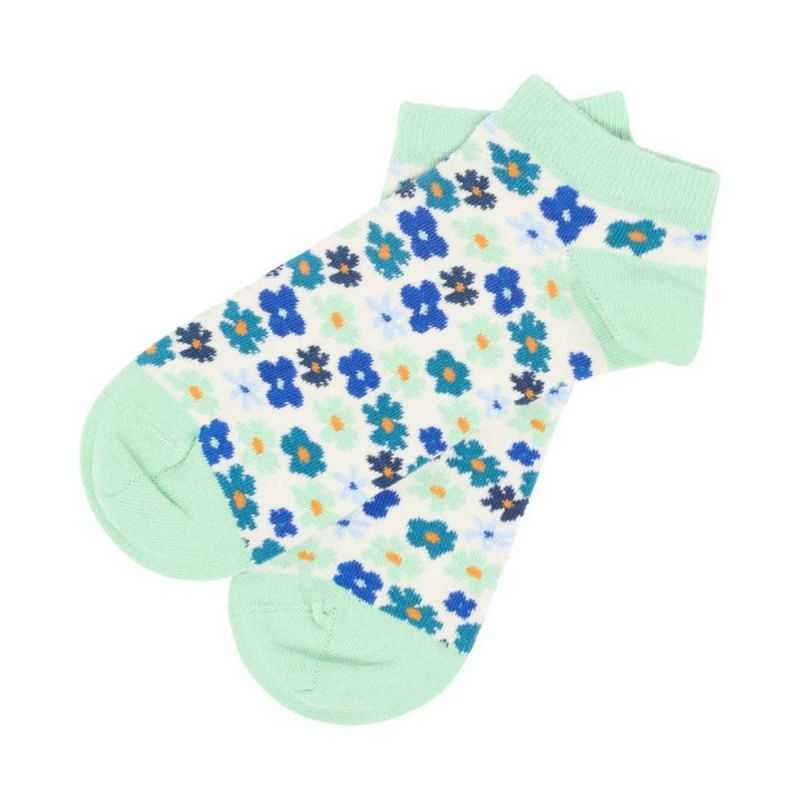 Lot de 3 chaussettes basses "COORAA" - Coton bio