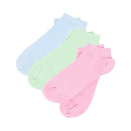Lot de 3 chaussettes basses "BRENDAA" - Coton bio