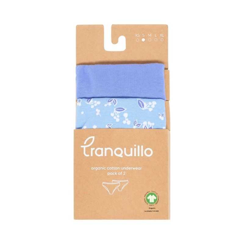 Lot de 2 culottes "ADAA" - Coton bio