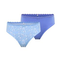 Lot de 2 culottes "ADAA" - Coton bio