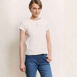 T-shirt uni "MANAA" en jersey - Modal Lenzing™ TENCEL™