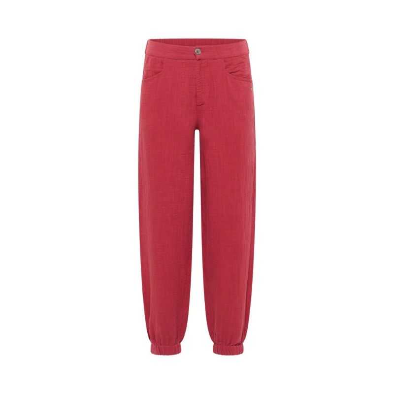 Pantalon "AIDAA" en mousseline - 100% Coton bio