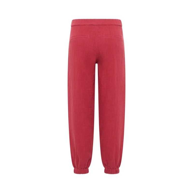 Pantalon "AIDAA" en mousseline - 100% Coton bio