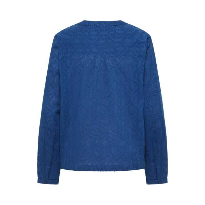 Blouse "BEETTY" à motifs ornementaux - 100% Coton bio