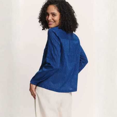 Blouse "BEETTY" à motifs ornementaux - 100% Coton bio