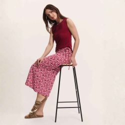 Robe et jupe 2-en-1 "DAANII" imprimé fleuri - Coton bio