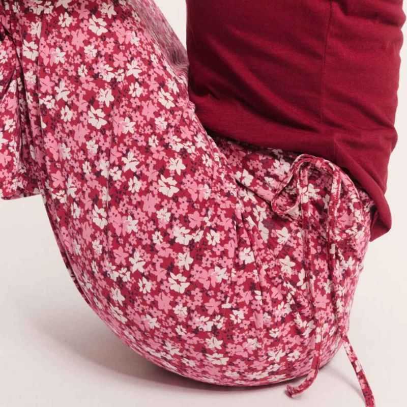 Robe et jupe 2-en-1 "DAANII" imprimé fleuri - Coton bio