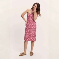 Robe et jupe 2-en-1 "DAANII" imprimé fleuri - Coton bio