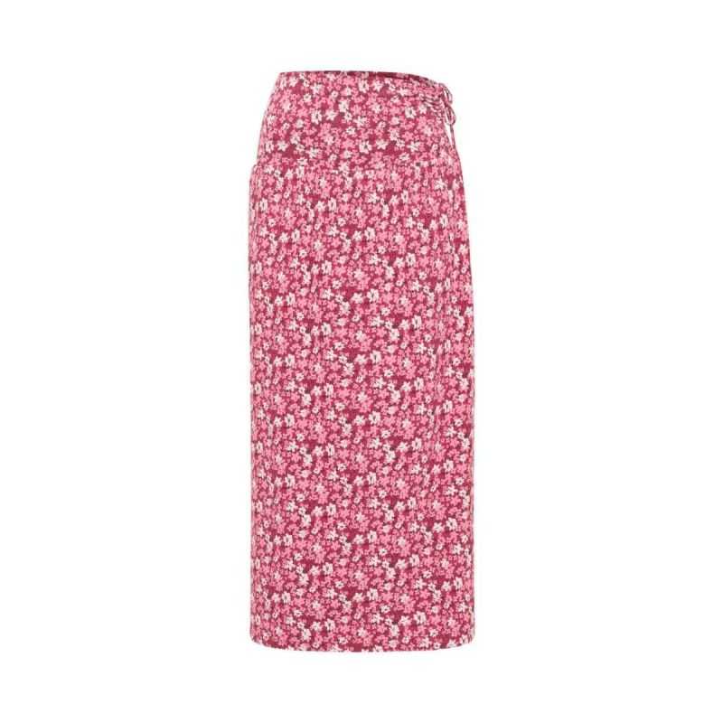 Robe et jupe 2-en-1 "DAANII" imprimé fleuri - Coton bio