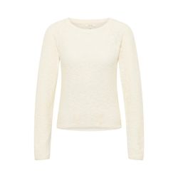 Pull court "IDAA" en maille structurée - 100% Coton bio