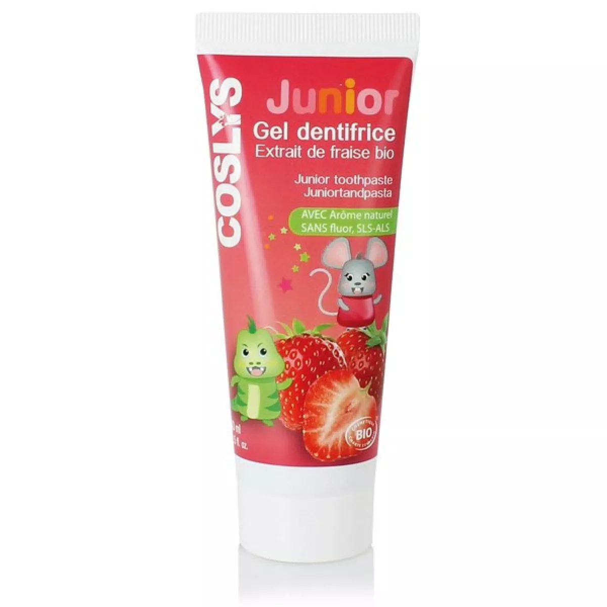 Dentifrice enfant fraise bio