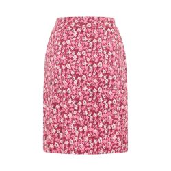 Jupe évasée "JUTAA" imprimé fleuri - Coton bio