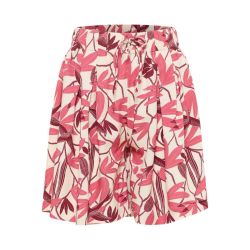 Short fluide "LEAA" imprimé tropical - Viscose EcoVero™