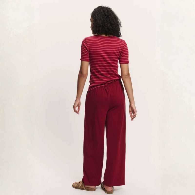 Pantalon coupe ample et fluide "LORENAA" - 100% Coton bio