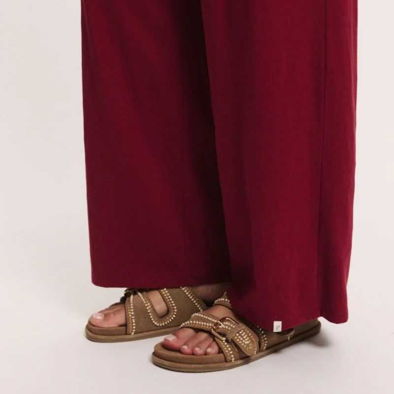 Pantalon coupe ample et fluide "LORENAA" - 100% Coton bio