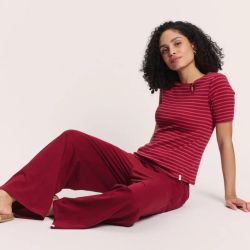 Pantalon coupe ample et fluide "LORENAA" - 100% Coton bio