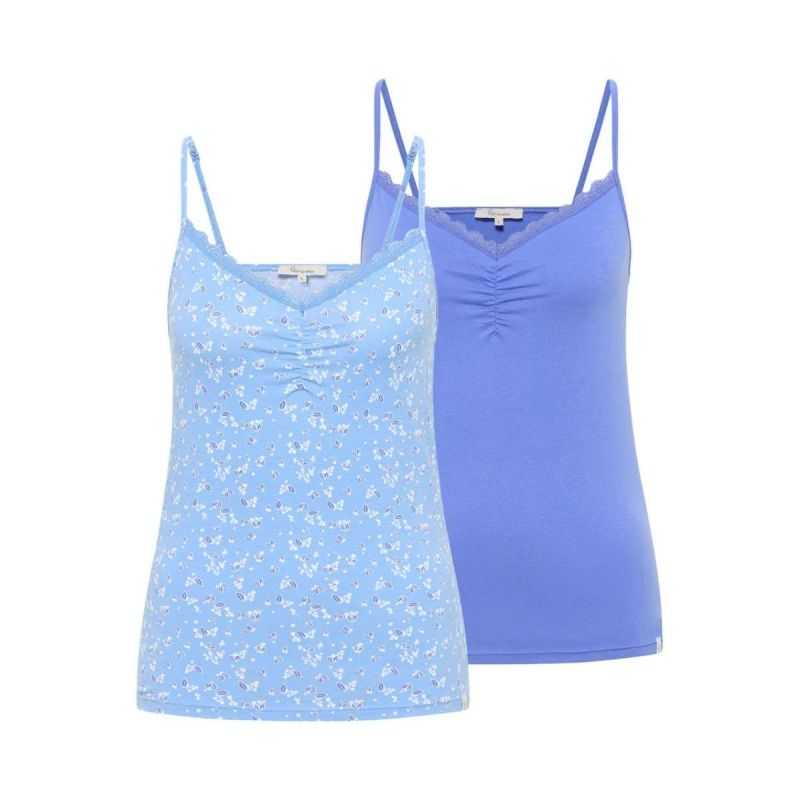 Lot de 2 caracos "MINAA" uni et imprimé - Coton bio Lot de 2 caracos "MINAA" uni et imprimé - Coton bio