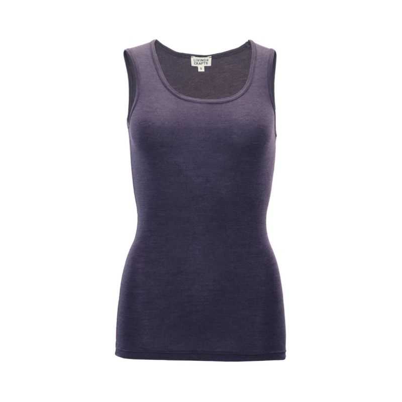 Maillot de corps "BERYLE" - Laine bio & Coton bio