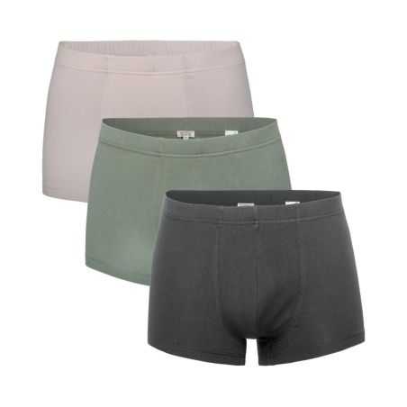 Pack 3 boxers homme coton bio "SAGON", GOTS et VEGAN