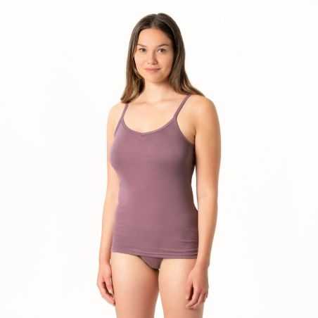 Débardeur à fines bretelles "JULIA" - 100% Coton bio