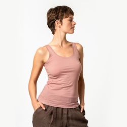 Top débardeur "APINI" à larges bretelles - 100% Coton bio