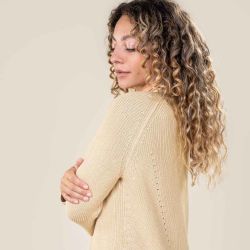 Cardigan en coton bio, OLIVIE