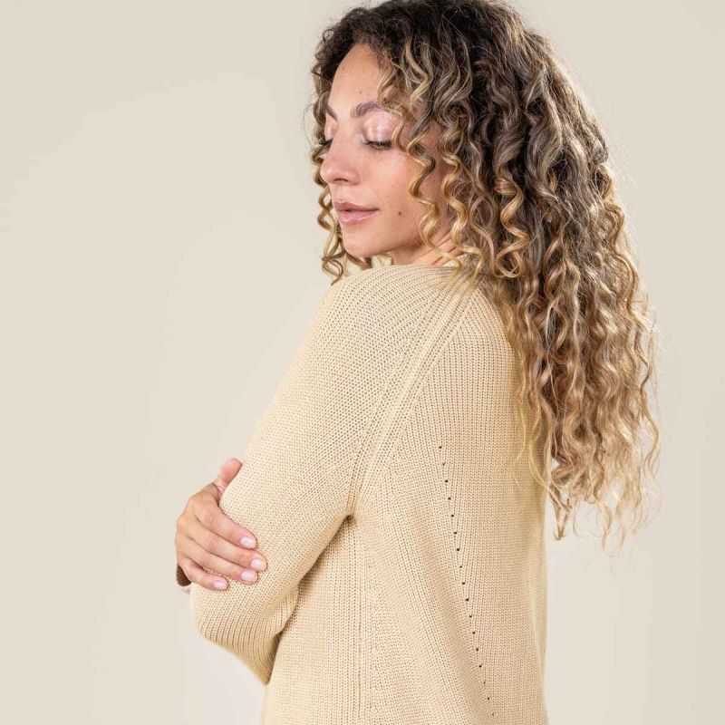 Cardigan en coton bio, OLIVIE